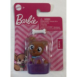 Barbie Pet Puppy Dog Basket Bone Accessories Toy Mattel 2020 New